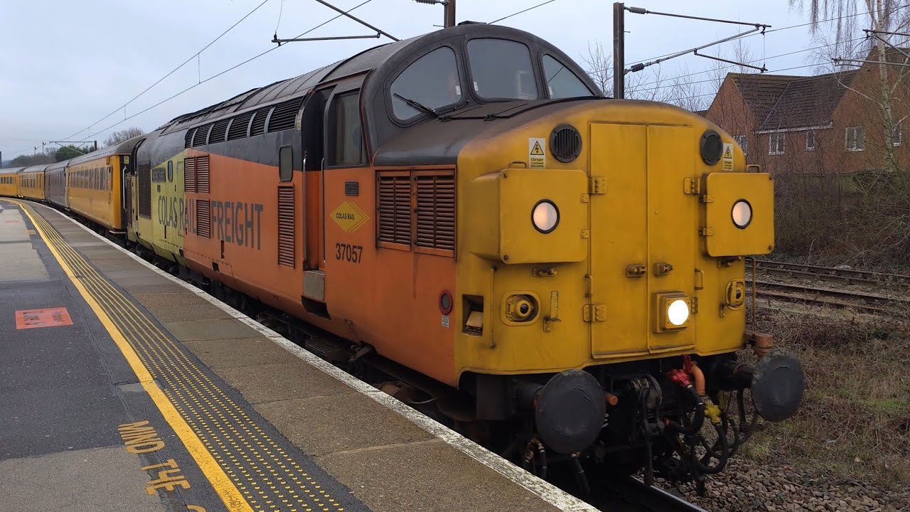 Colas 37057 & 37219 - 3Q01 0950 Derby R.T.C. (Network Rail) - Derby R.T.C. (Network Rail) 15/02/2026