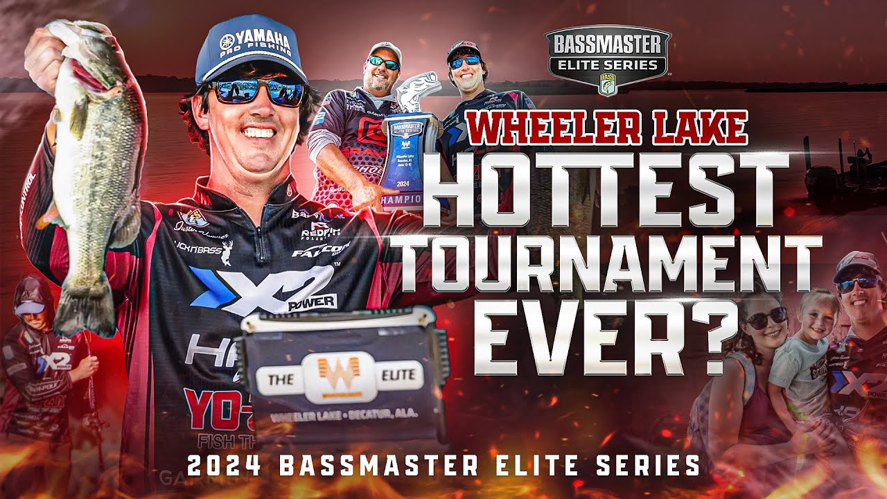 HOTTEST BASS FISHING TOURNAMENT EVER? | Bassmaster Elite - Wheeler Lake 2024