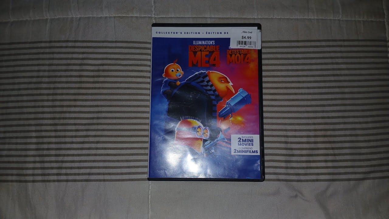 Opening to Despicable Me 4 2024 DVD