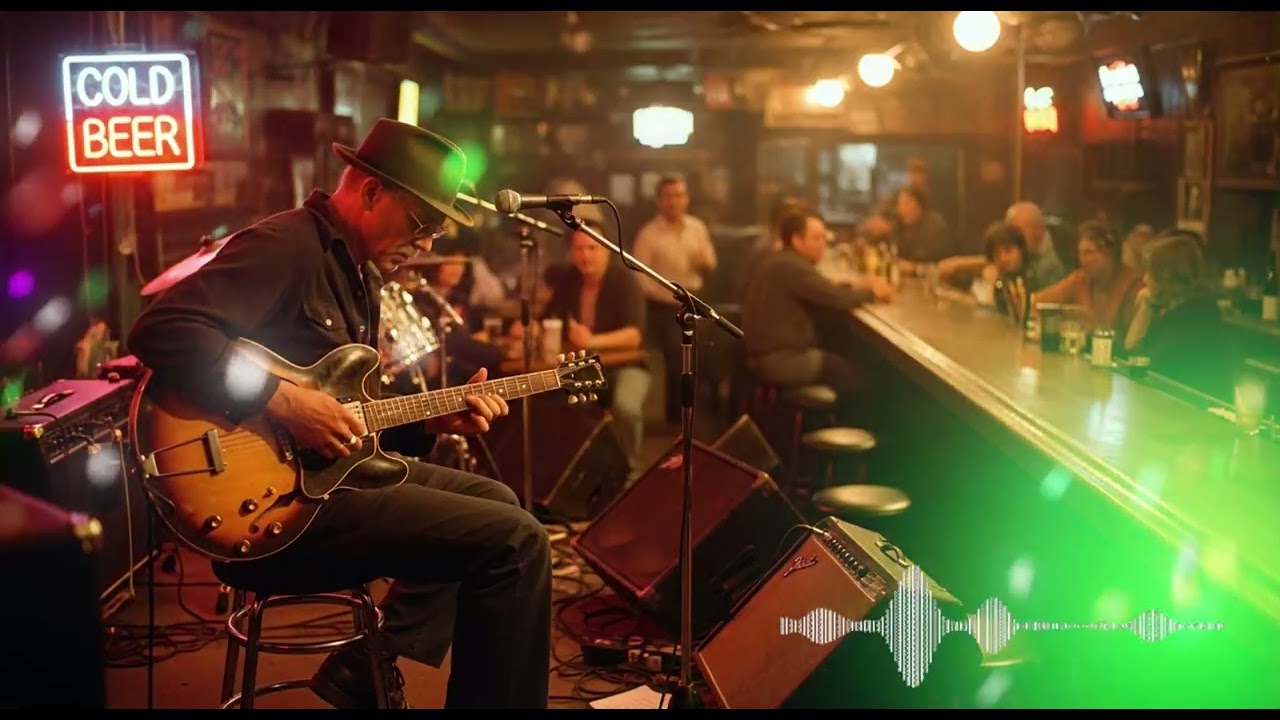 Late Night Relaxing Blues | Vintage Electric Guitar