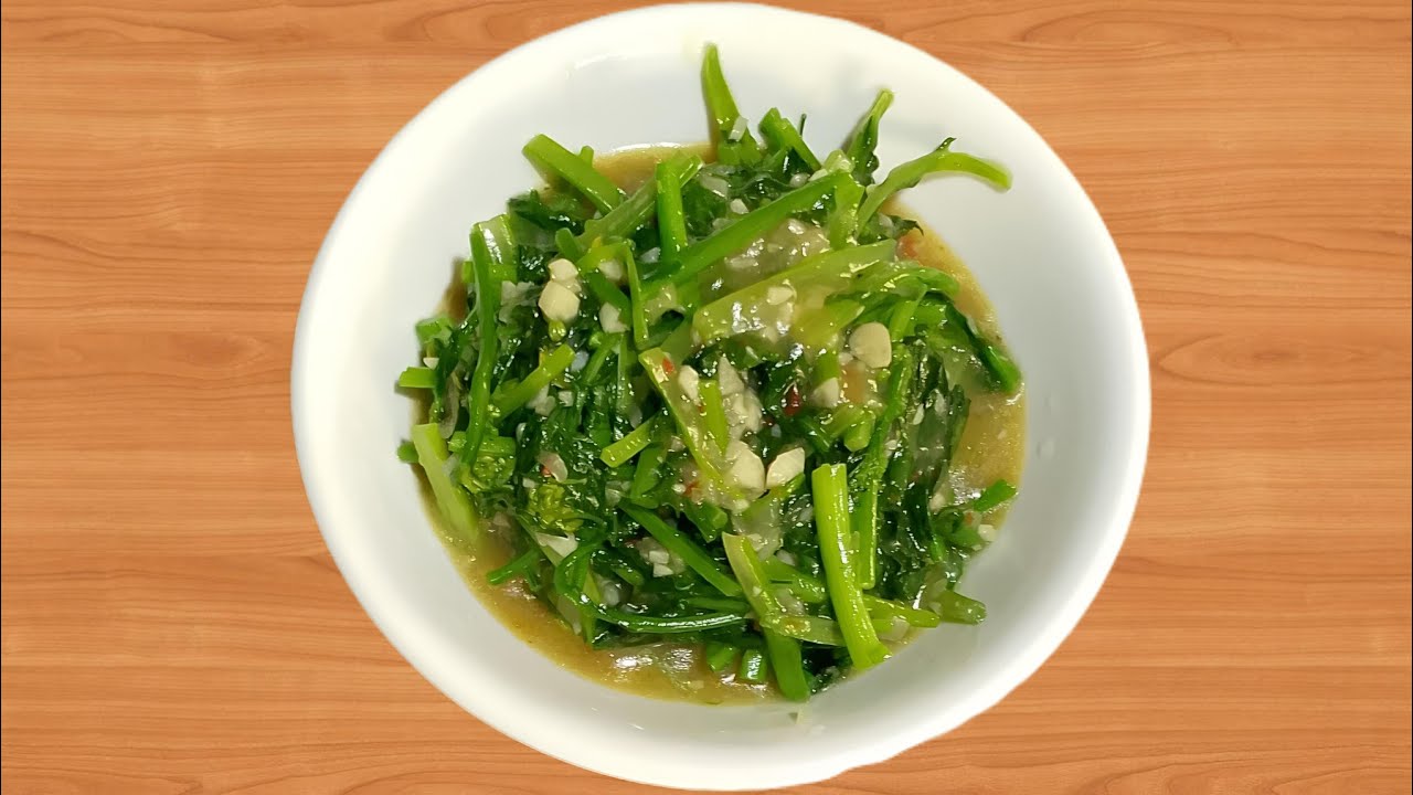  ကိုက်လန်ကိုဒီလိုလေးကြော်စားကြည့်😋| Easy Stir-Fried Kale Recipe