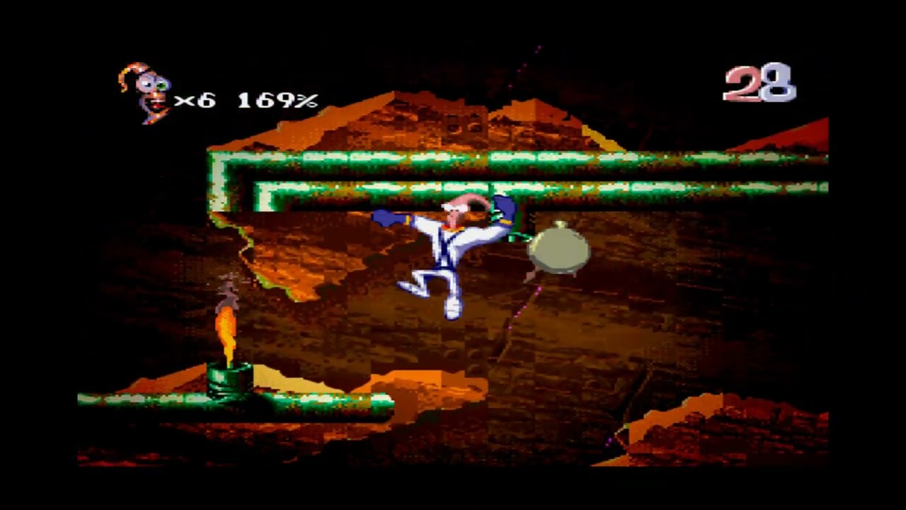 Earthworm Jim 2 Super Nintendo Emulador