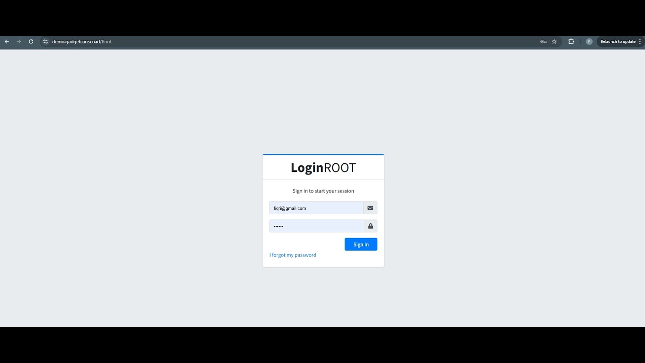 DEMO APLIKASI PEMBUKUAN SERVICE MULTI CABANG