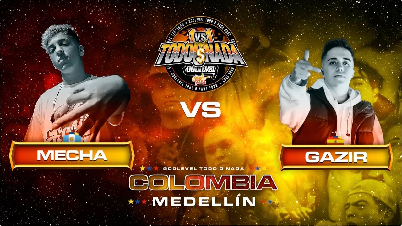 Mecha vs Gazir - Octavos - God Level Todo o nada Medellín (oficial)