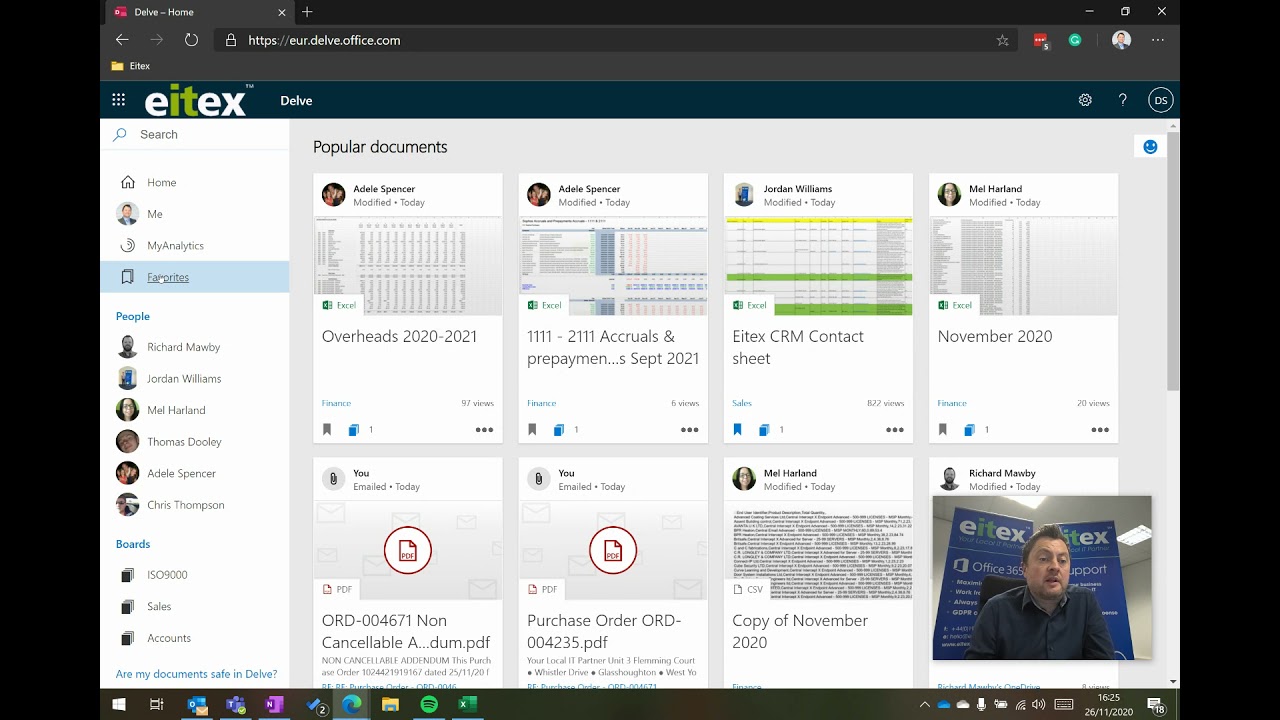 What is Microsoft Delve