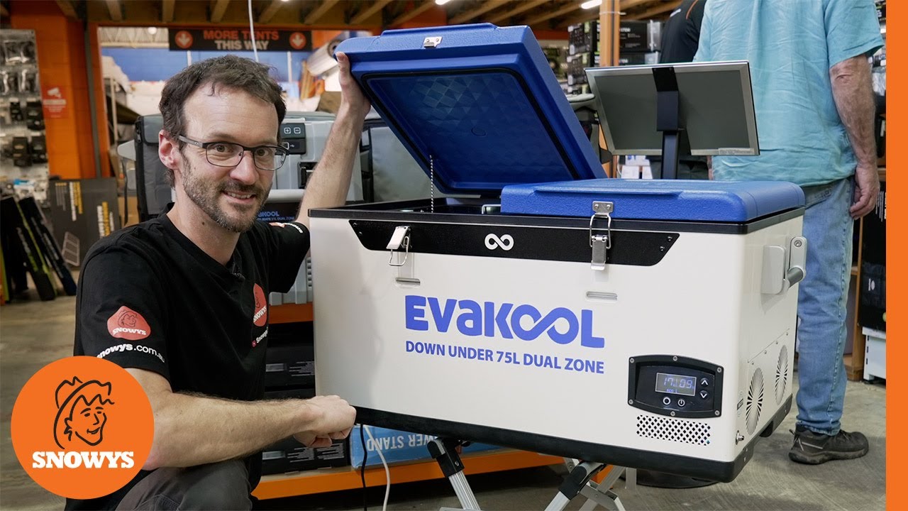 Холодильник-морозильник Evakool Down Under 75 л с двумя зонами охлаждения