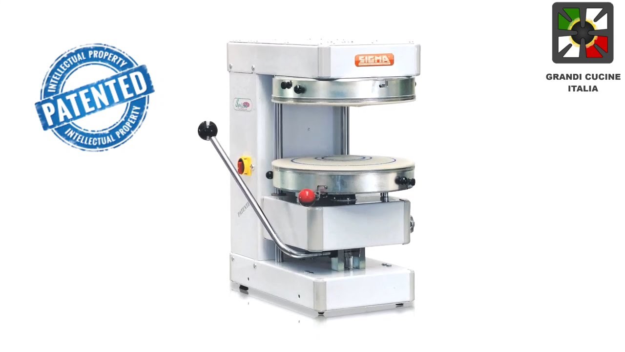 Sigma SP40 Semiautomatic cold forming machine for Italian pizza