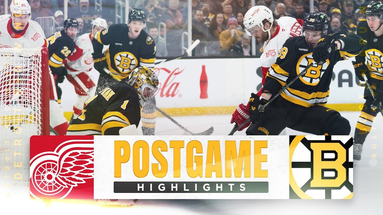 CONDENSED GAME: Boston Bruins vs. Detroit Red Wings - 1/13/2026