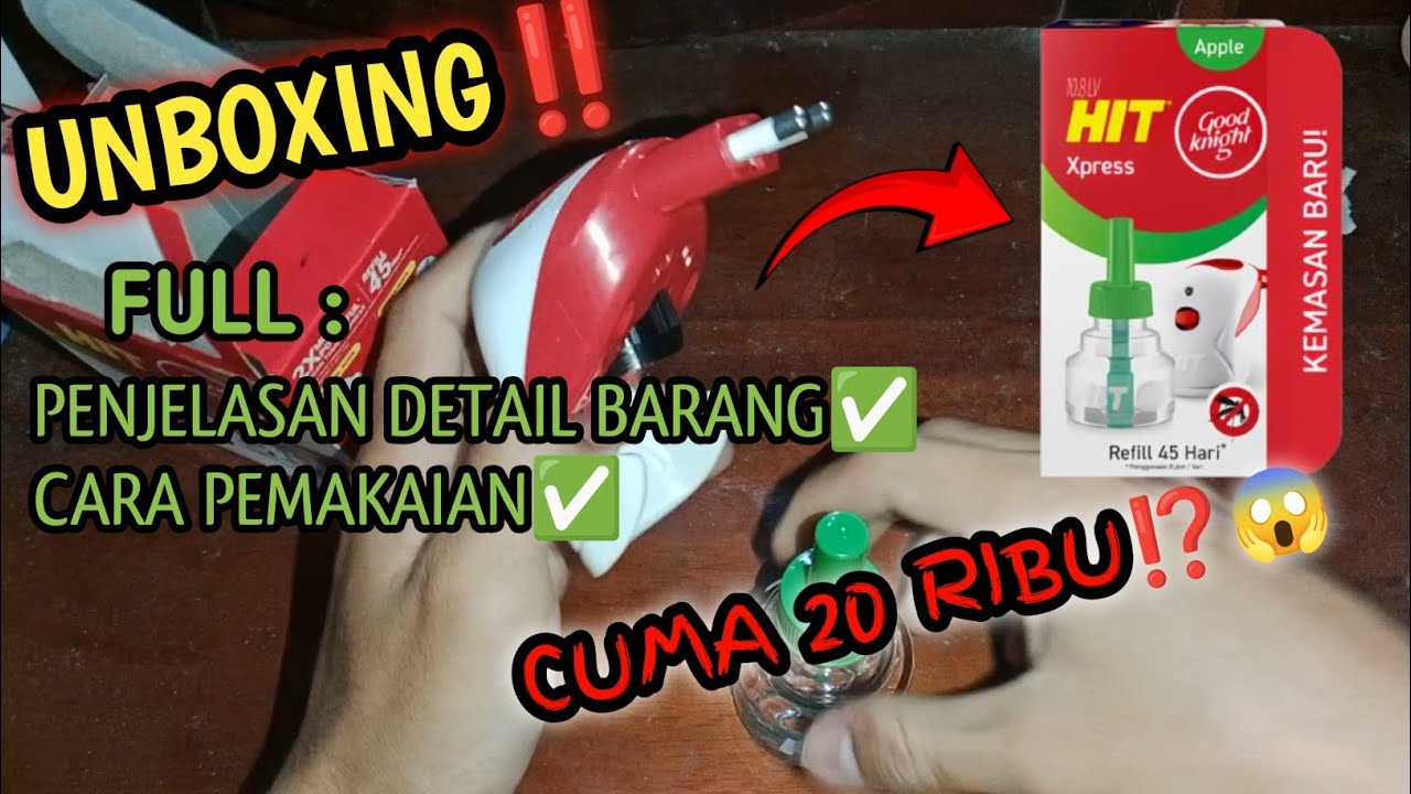 Unboxing HIT Nyamuk – Pengusir Nyamuk Paling Ampuh di Rumah‼️ 🦟🔥