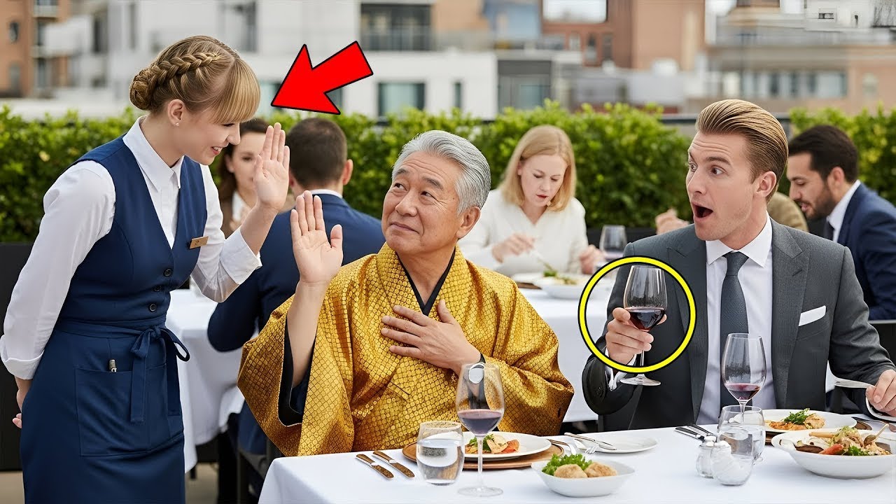 Milliardär prüft Kellnerin „Japanisch“ – ihre Antwort lässt ihn erstarren