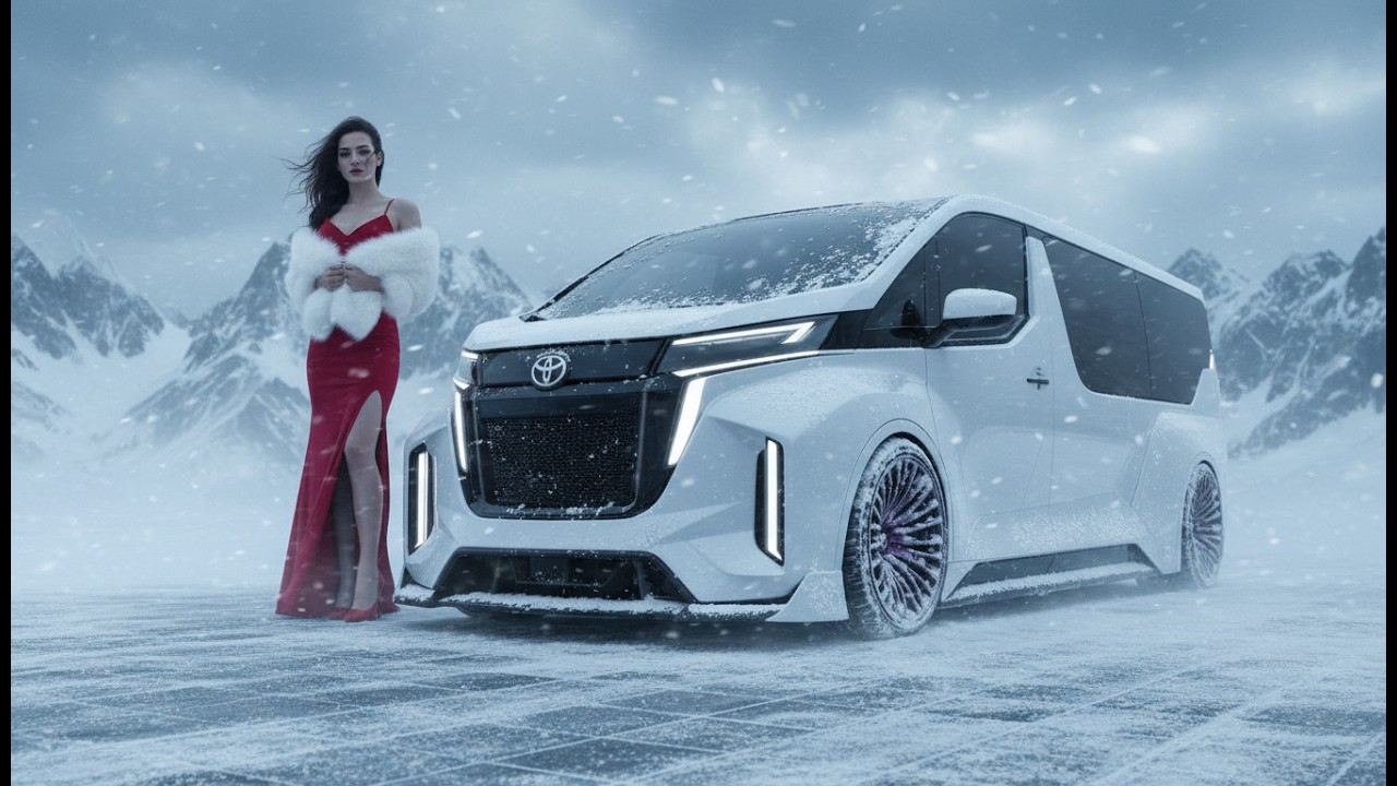 Toyota Hiace 2028 Concept Takes on Extreme Snow – The Future of Off-Road Vans?
