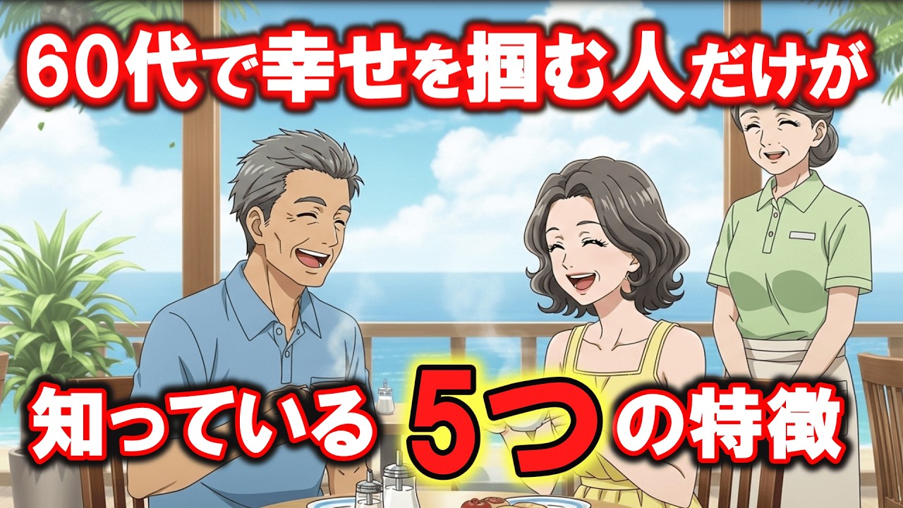 60代は貯金より「経験」への投資。人生が劇的に輝き出す5つの特徴【人生の雑学】