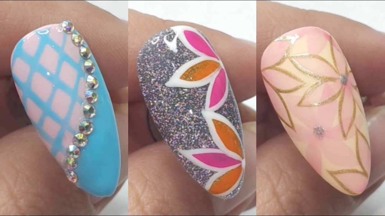 #548 nail satisfying video | exotic nail designs| beautiful nails video | beautiful nail art at home