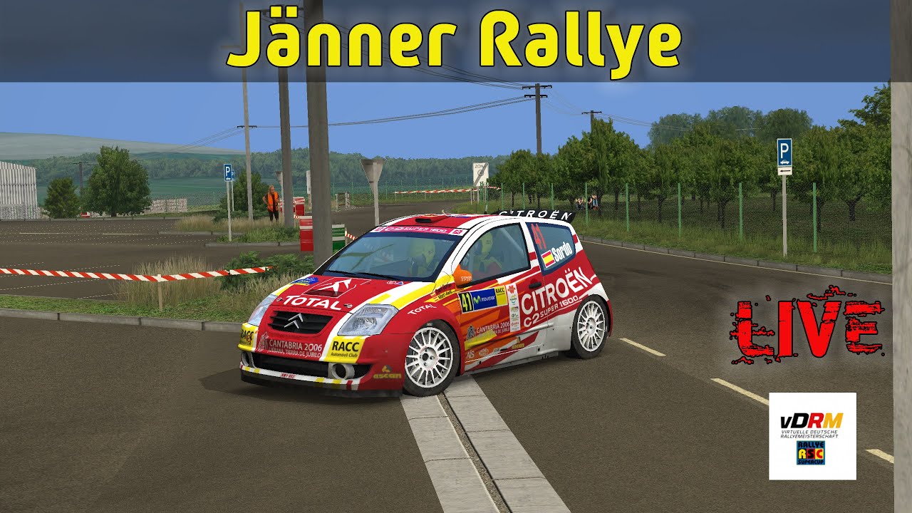 Jänner Rallye - vDRM Rd1 - Richard Burns Rally