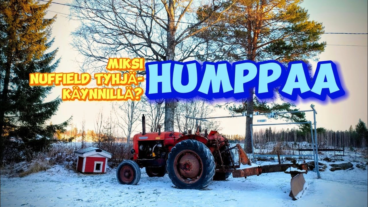 Nuffieldin tyhjäkäynti humppaa – syöttöpumpun kalvo syynissä (ei mennyt ilman kommelluksia)