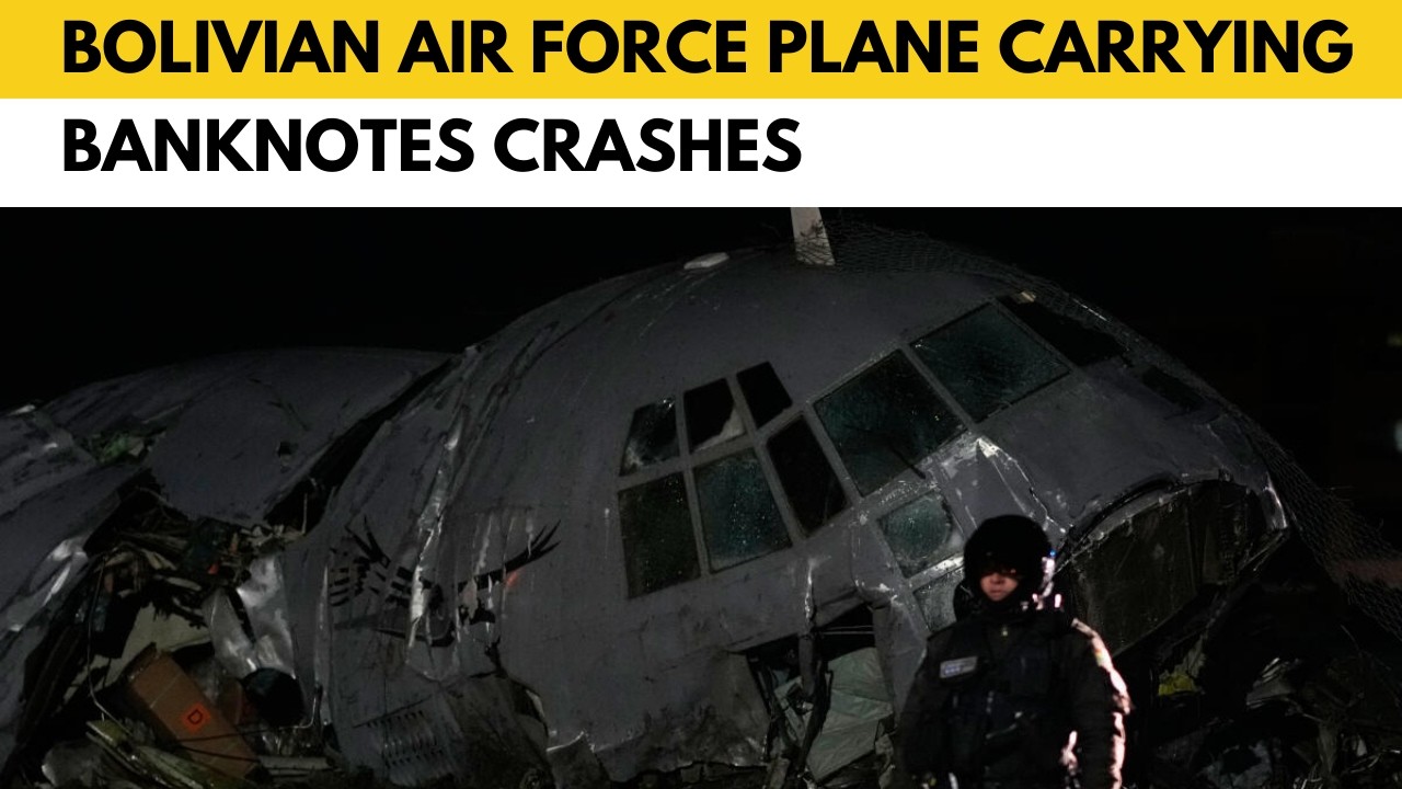 Bolivia launches investigation after Air Force plane C-130 crashes in El Alto