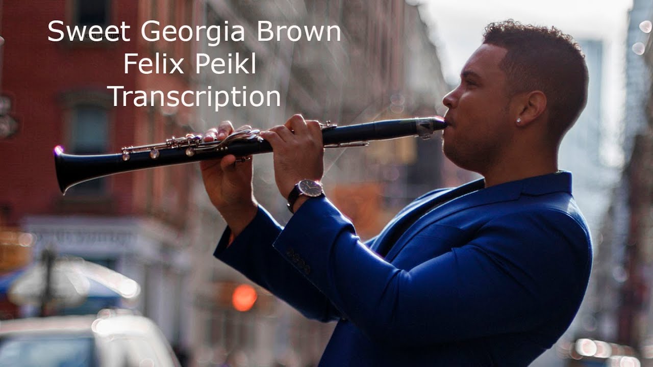 Sweet Georgia Brown-Felix Peikli's (Bb) Transcription. Transcribed by Carles Margarit