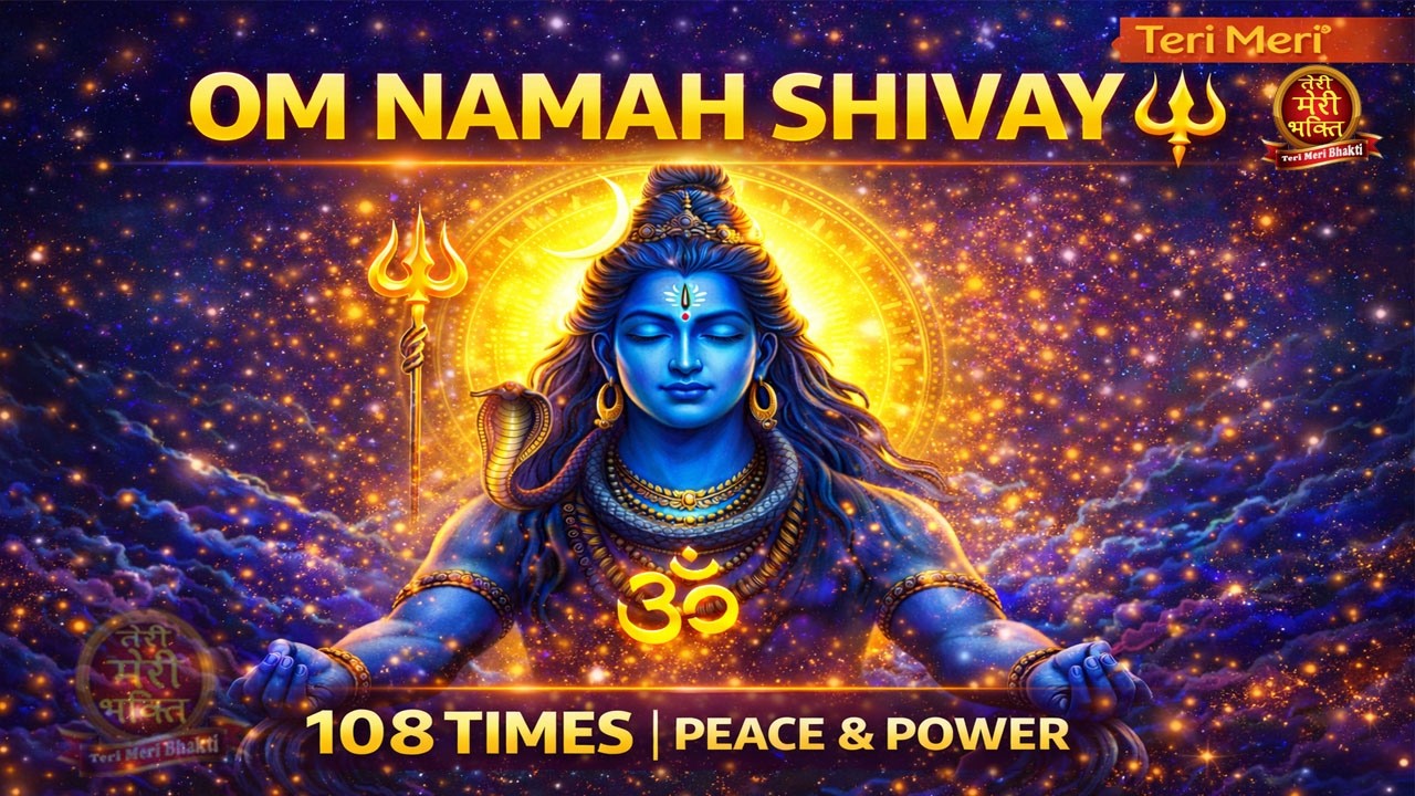 🔱 Om Namah Shivay Chanting 108 Times | Mahadev Bhakti | Peaceful Shiva Mantra
