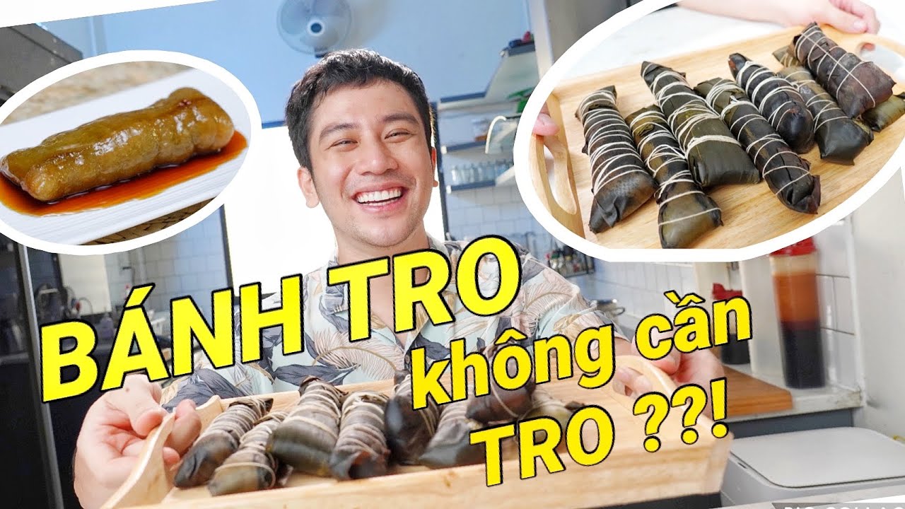 Cách làm BÁNH TRO không cần Tro mà vẫn dẻo ngon & trong suốt // Dinology