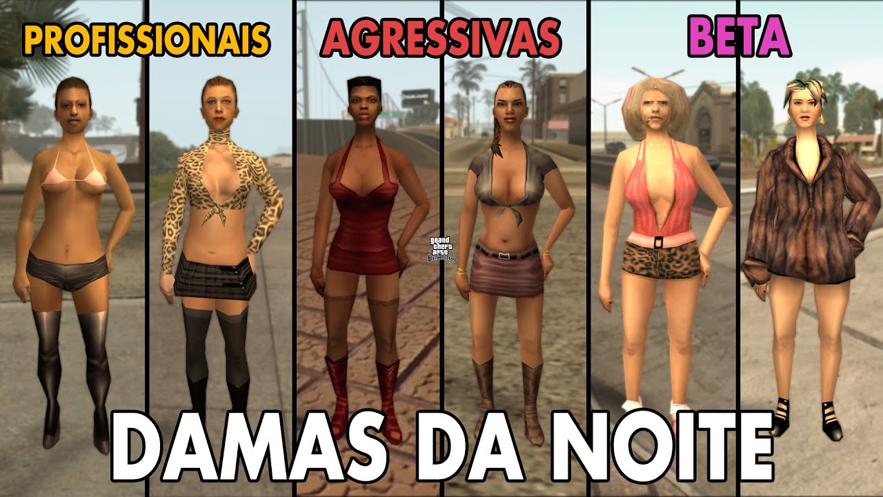 AS PROSTITUTAS DE GTA SA SÃO NPCS MUITO ESTRANHOS