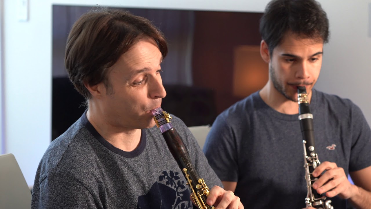 The Flower Duet by Léo Delibes.  Jose Franch-Ballester & Bernardino Assunçao, clarinets.