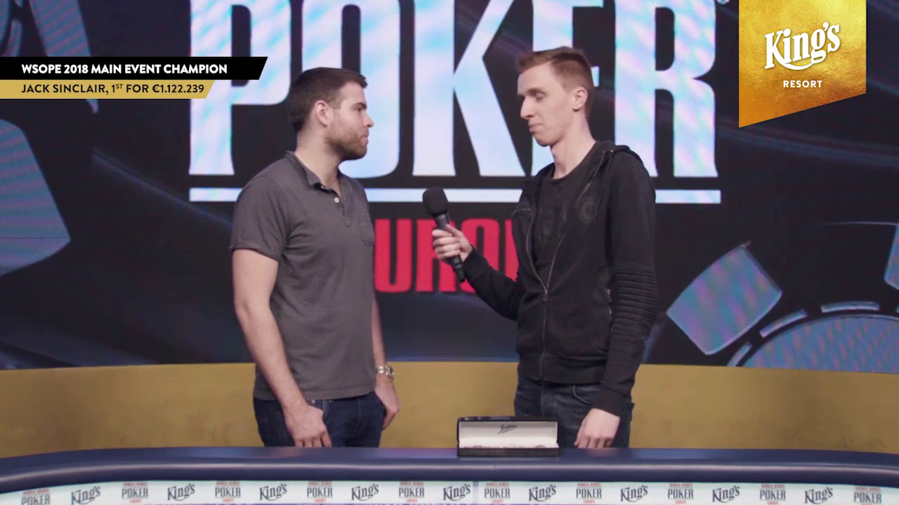 Interview with the best poker player in Europe 2018!