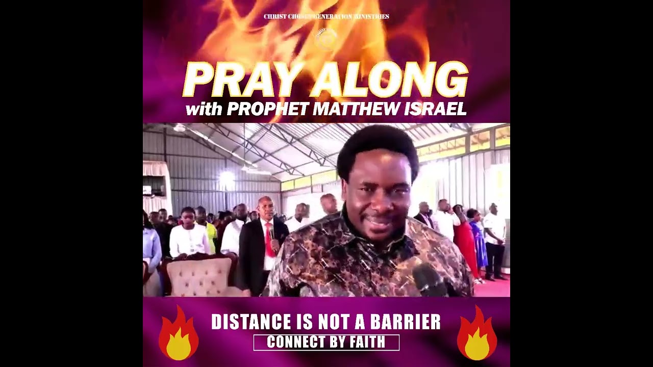 PRAYER FOR VIEWERS ALL OVER THE WORLD.  CONNECT BY FAITH, DISTANCE IS NEVER A BARRIER!!!
