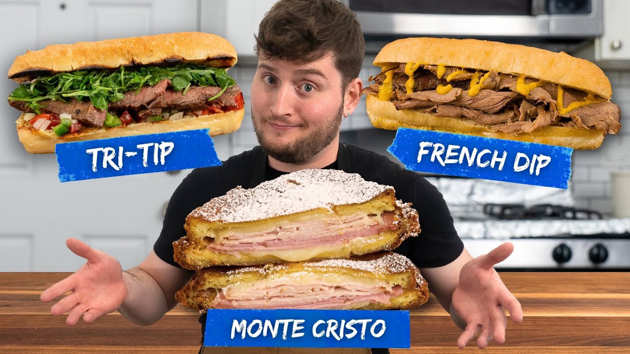 Cooking And Ranking EVERY West Coast Sandwich (French Dip, Tri-Tip, Fool’s Gold, Indian Taco…)