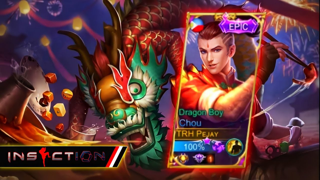 NOOB DRAGON BOY CHOU | MLBB
