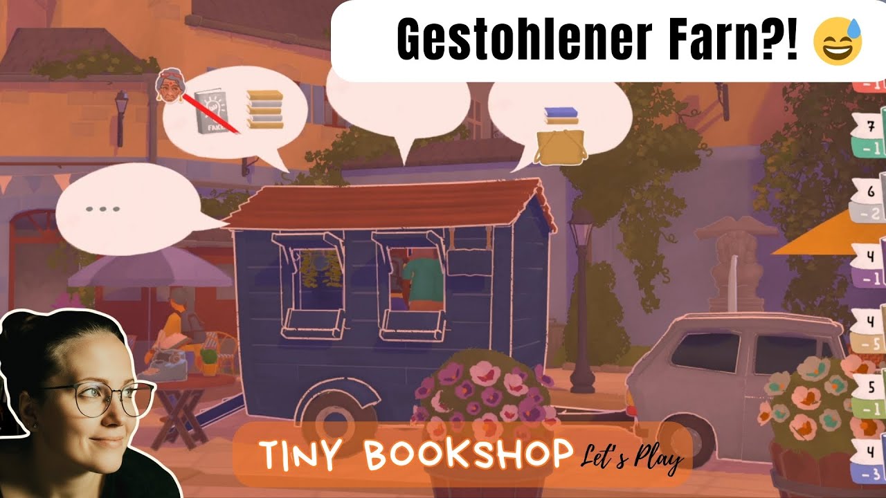 Anfragen BOOM und... gestohlener Farn?! - Tiny Bookshop