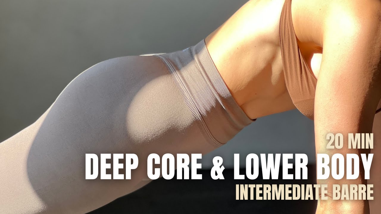 20 MIN DEEP CORE & LOWER BODY | INTERMEDIATE | home workout, pelvic floor, strong defined core