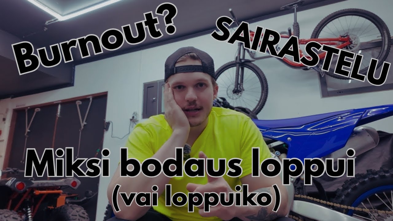 MIKSI PALAAN MOTOCROSSIIN? + KAWA