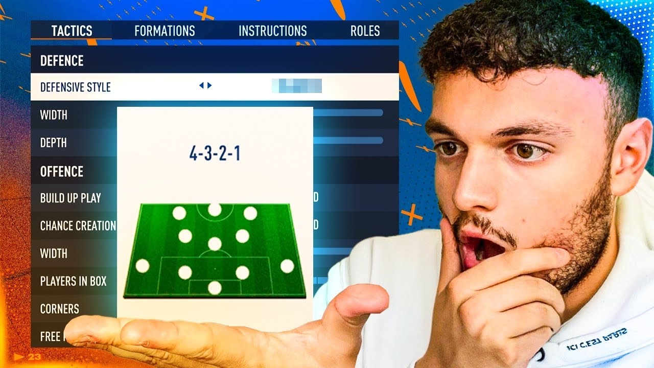 4321 is UNBEATABLE ✅ Best FC24 Pro 20-0 Custom Tactics and Tips 🔥