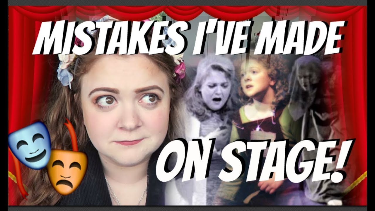 CRINGEY MISTAKES I'VE MADE ON STAGE! Amy Lovatt