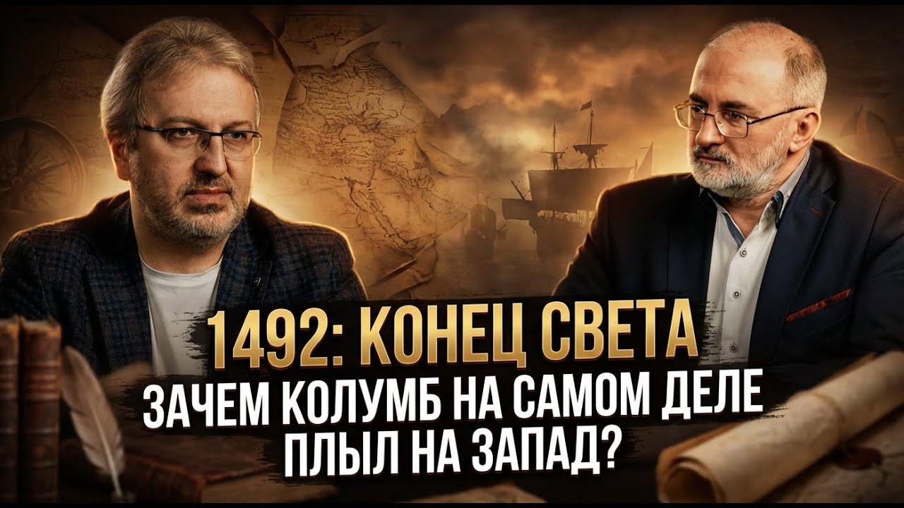 1492: КОНЕЦ СВЕТА. Зачем Колумб на самом деле плыл на Запад? | Вардан Багдасарян