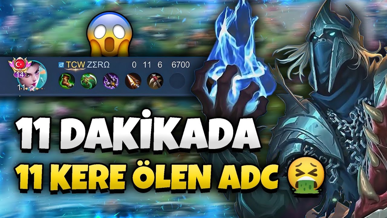 11 DAKİKADA 0-11 OYNAYAN ADC TAŞIMAYA ÇALIŞMAK? | BU MAÇ DÖNEBİLİR.. - Mobile Legends