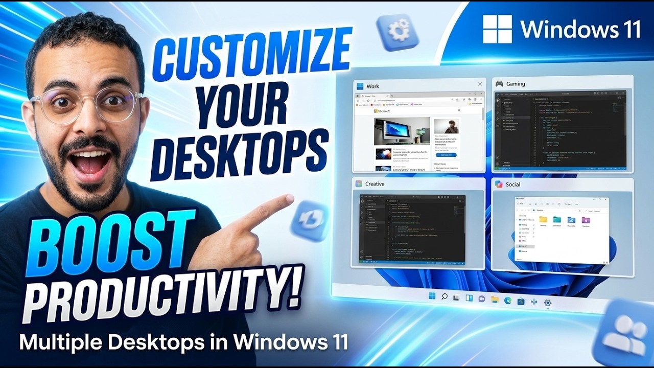 How to Create and Customize Multiple Desktops in Windows 11