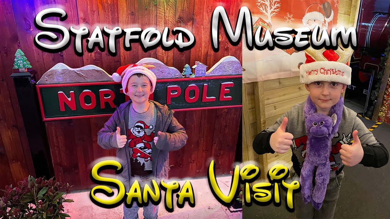 Visit to see SANTA !! This year at Statfold Train Museum near Tamworth, Staffordshire ! Christmas 24