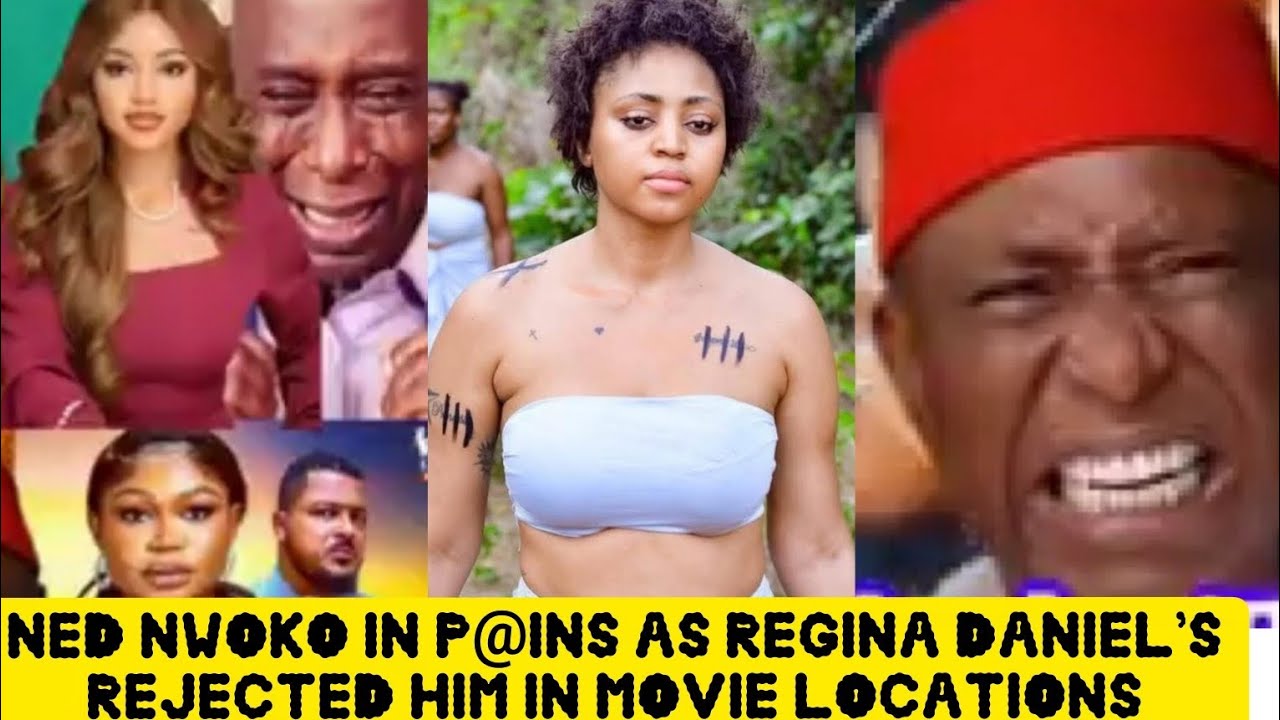 NED NWOKO IN P@INS AS REGINA DANIEL'S REJECTED HIM IN LOCATION