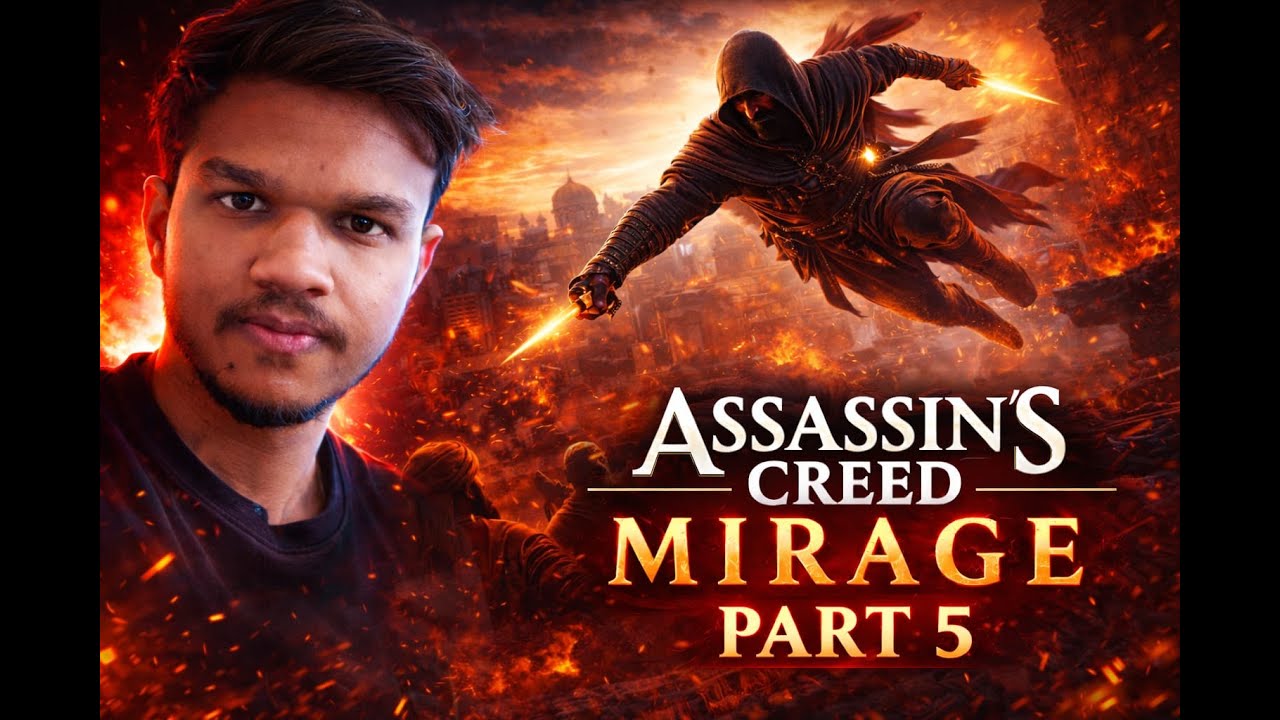 Assassin’s Creed Mirage Part 5 Gameplay Live | Stealth & Story Missions