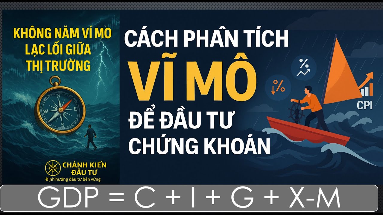 🎯 CÁCH PHÂN TÍCH VĨ MÔ ĐỂ ĐẦU TƯ CHỨNG KHOÁN | Tổng hợp kiến thức từ A-Z