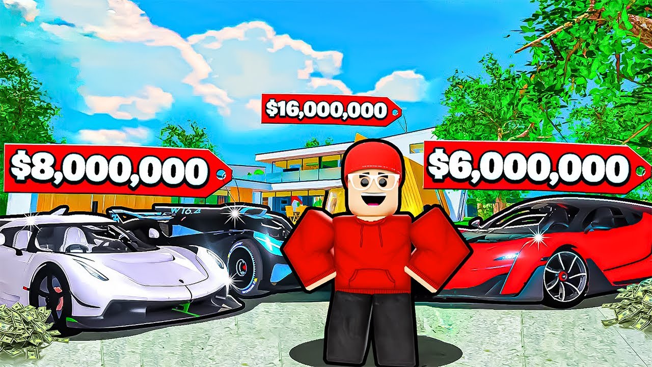 بنيت معرض سيارات فخمة😱🚗🔥!! ROBLOX