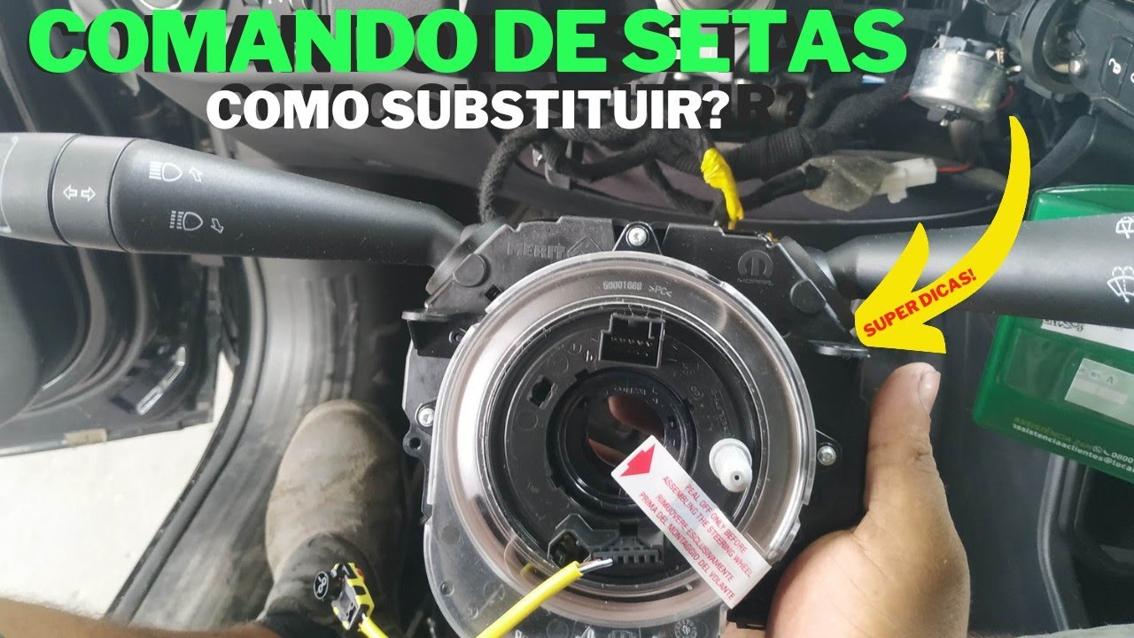 Trocando o comando de setas do Jeep Renegade, super dica no final!