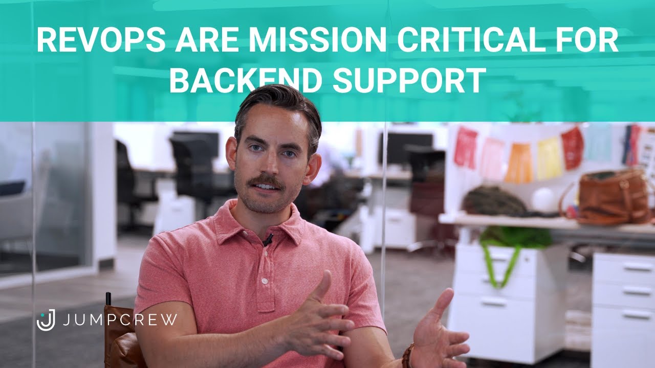 RevOps are Mission Critical for Backend Support