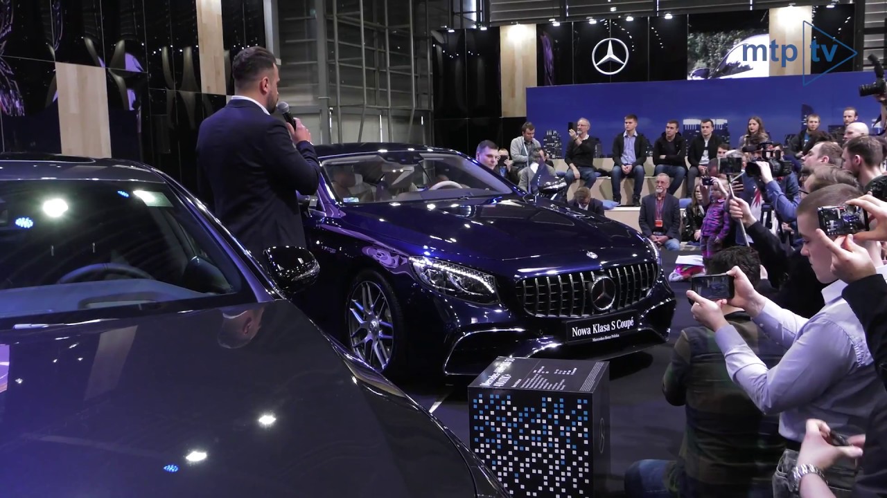 Aleksander Rzepecki z Mercedes-Benz Polska prosto z Poznań Motor Show 2018