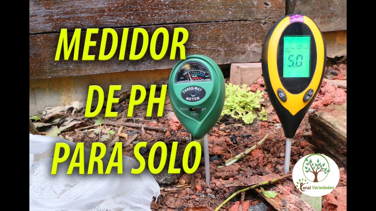 Medir Ph do Solo, Alcalino ou Acido Aprenda como Fazer