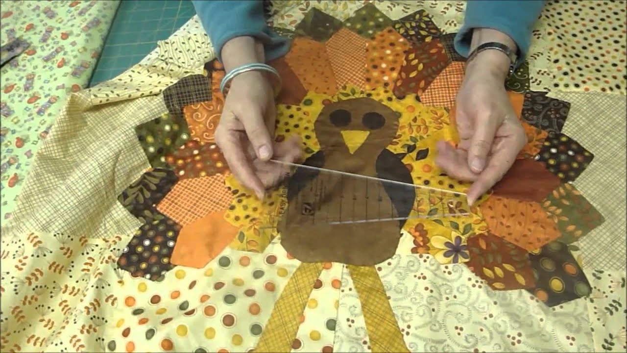 How to Quilt a (BIG) Thanksgiving Turkey!