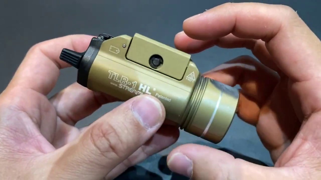 Streamlight TLR-1 HL Flat Dark Earth ติดปืนพก
