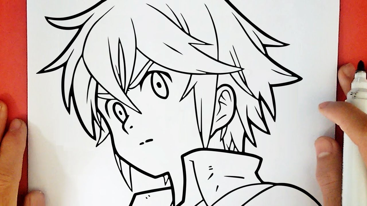 COMO DESENHAR O MELIODAS