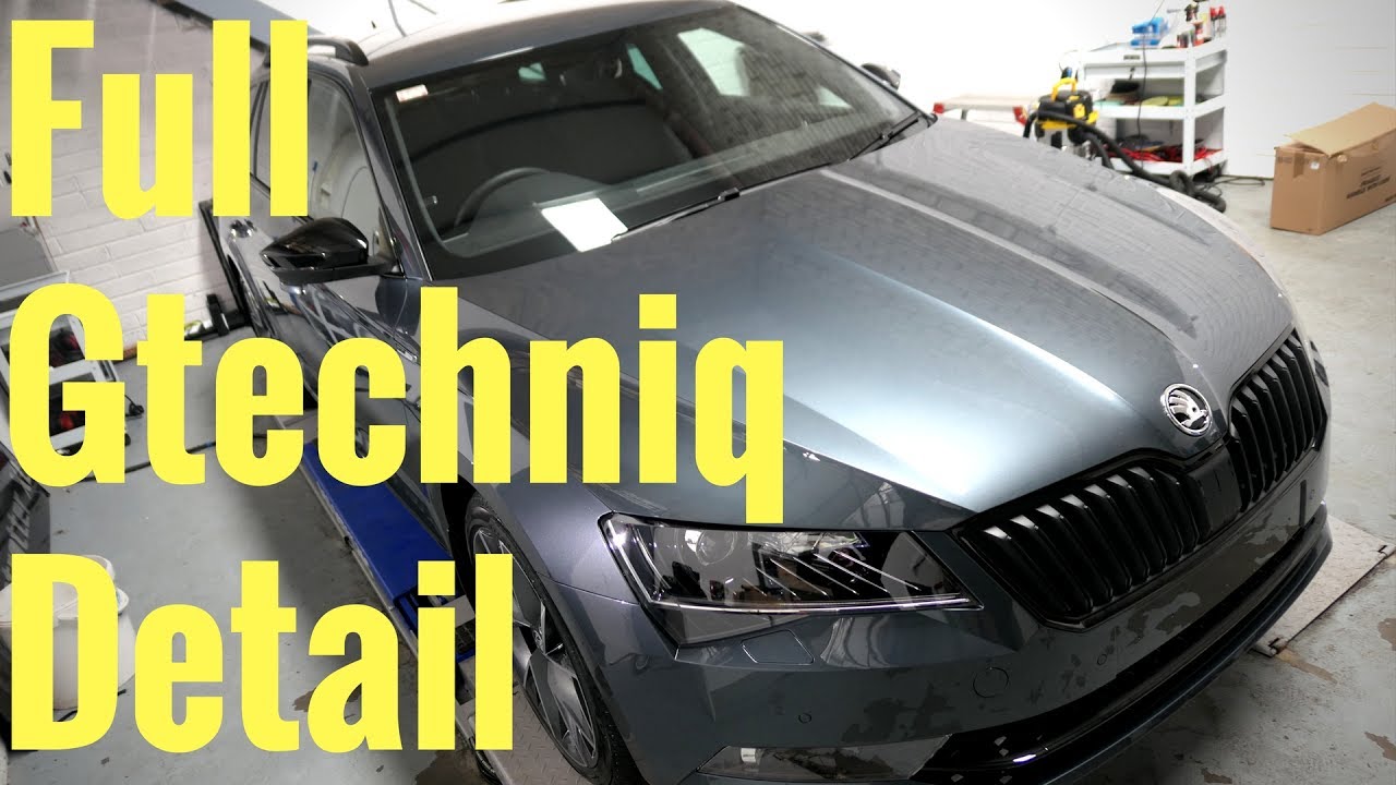 Skoda Superb Gtechniq Detail
